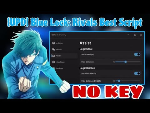 BLUE LOCK RIVALS *OP* SCRIPT (DRAGON UPDATE 2025) | (AUTO FARM & FREE STYLES) | *GUI* - NO KEY!