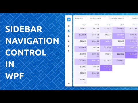 Sidebar Navigation In WPF