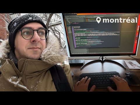 winter break in *MONTREAL* | A Day In The Life of a Software Engineer (ep.01)