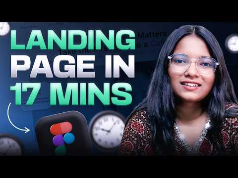 How to Design a Stunning Landing Page in Figma | Figma Tutorial