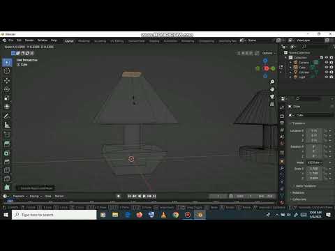 how to make a lamp in blender 3d . Rizwana Parween official