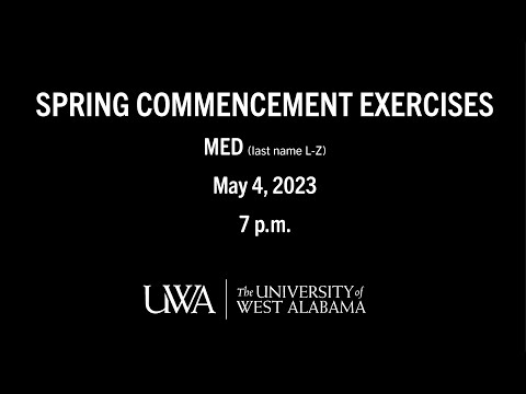 UWA MED Commencement 2 7pm