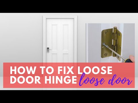 How to Fix a Door That Doesn't Shut or Stuck