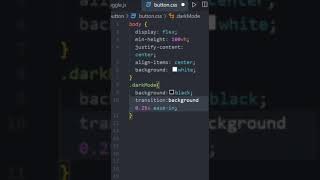 Dark & Light Toggle Using JS #coding #css #javascriptfun #easytutorial #htmlcss