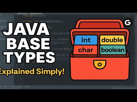 Java Primitive Types Explained | Data Types in Java for Beginners (int, double, char, boolean)
