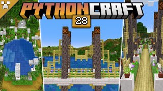 *PRETTY* SIMPLE BUILDS! | Pythoncraft (Minecraft Survival Let's Play) | Episode 28