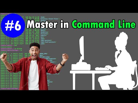 Command Line tutorial with Git Bash | Complete Command line Tutotarial for Beginners # 6