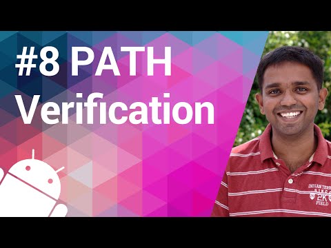 Android Tutorial 08 - Verifying your Path
