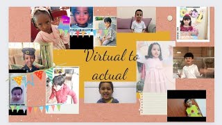 Virtual to actual classes|| Republic day celebration || Online to offline #youtubevideos