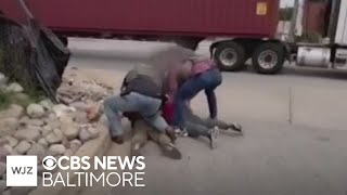 ICE releases video of immigration agents making arrests near Baltimore Home Depot