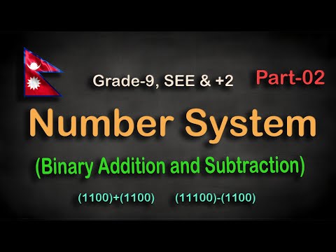 Binary Addition and Subtraction in Nepali Very easy method