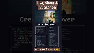 💠 Hover Effect #css #js #javascript #html #animation #tipsandtricks #webdevelopment #webdesign #code