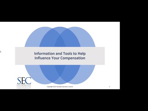 Information and Tools to Help Influence Your Compensation