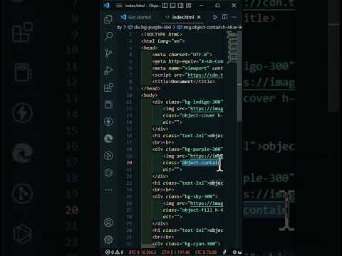 Tailwindcss | Object Fit   #shorts