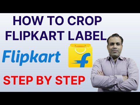 HOW TO CROP FLIPKART LABEL AND INVOICE l FLIPKART LABEL KO KAISE CROP KARE STEP BY STEP FULL PROCESS