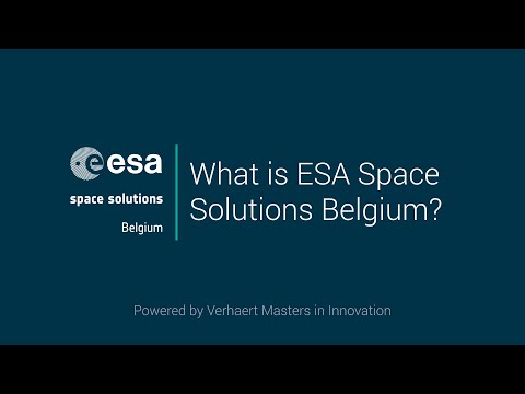 What is ESA Space Solutions Belgium?