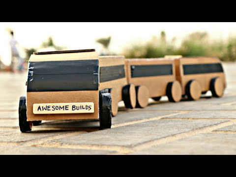 How to Make a Train out of Cardboard