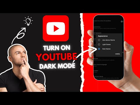How To Turn On Dark Mode On Youtube Phone | Mobile | In 2025