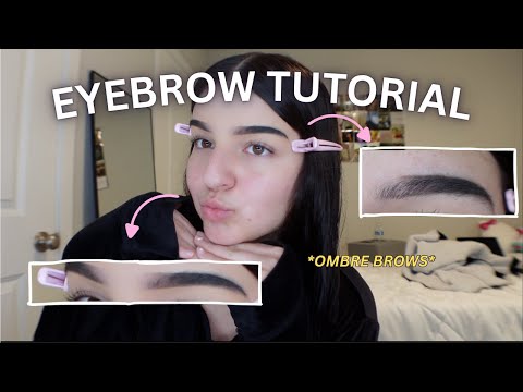 EYEBROW TUTORIAL (the only brow tutorial you will ever need)