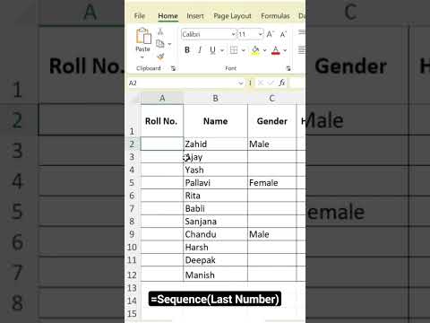 Serial Number लिखने का फार्मूला | Sequence Formula #Shorts #YouTubeShorts #serialnumber #sequence
