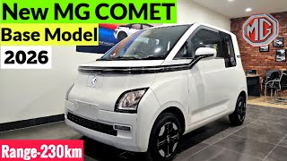 2026 MG COMET EV Executive Review 🔥 MG Comet Base Model🔥Range ✅️  On Road Price #mgcometev #cometev