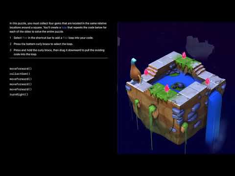 Apple Swift Playgrounds - Learn to Code 1 - Looping All the Sides