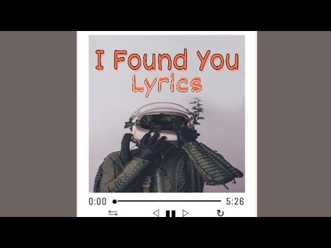 Cash-cash & Andy Grammer - I Found You -"Lyrics"