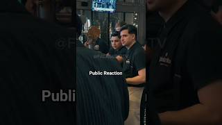 tommy shelby outfits public reaction #peakyblinders #shortsfeed #publicreaction #tommyshelby #viral