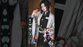 Demon slayer girls cosplay 👾 #demonslayer #edit #real #bts #foryou #fyp #shorts
