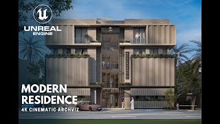 Modern Residence 4K | Unreal Engine 5 Cinematic ArchViz | Realistic Architectural Visualization