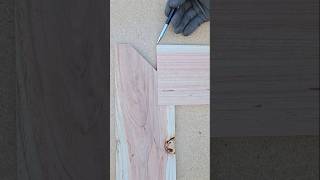 Genius Carpenter Cracks Perfect Layout with Geometry Trick! 📐🪵🔥 #shorts #geometry #howto #tricks