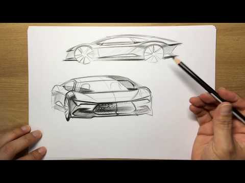 Concept car design sketch [015]
