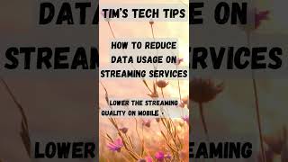 How to reduce data usage on streaming services