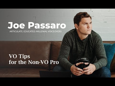 VO Tips for the Non-VO Pro: Sing-Song