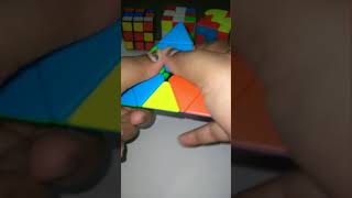 Shortcut tricks to solve 3by3 triangle cube😳😳 #rubikcube #shortcuttricks