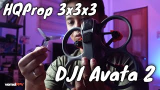DJI Avata 2 with HQProp 3x3x3 // Flight Test
