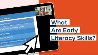 What are early literacy skills?