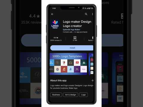 Best Logo Maker Apps For Android 🚀 #viralshorts #logodesign #android