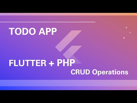 ToDo App in flutter with php