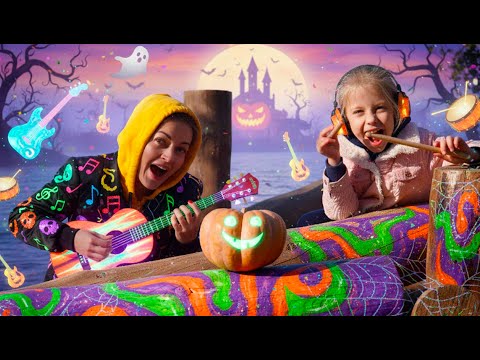 Halloween magic story Merry Song for kids