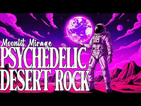 Psychedelic Desert Rock Voyage | Downtempo Trip Hop Beats & Chill Grooves ~ Moonlit Mirage