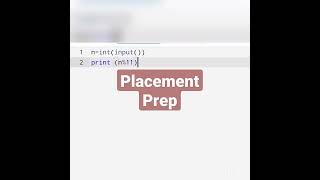 Remainder mod 11 || Accenture code #pythonsolution  || by placement prep placementprep