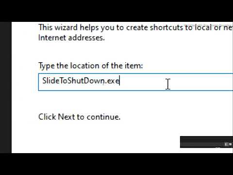 Custom Shutdown Button | laptop off karne ke liye khud ka power button bnae...