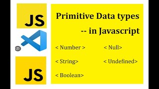 Primitive data types in JavaScript | JS Data types | QA Thoughts