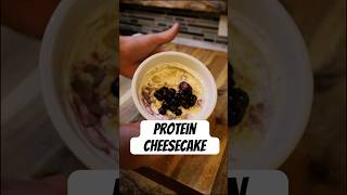 Protein Cheesecake Bowl 🍰🔥260 cals | 25g protein 💪 #gymfood #recipe #easyrecipe #gym #weightloss