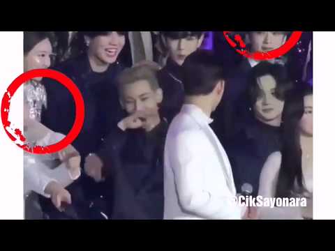 MALE IDOLS REACT TO JEONGYEON during KBS Gayo Daechukje 2019 Ending