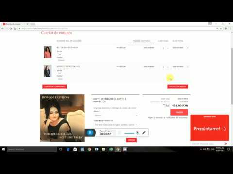 Mi compra en Tallas Extras paso a paso.