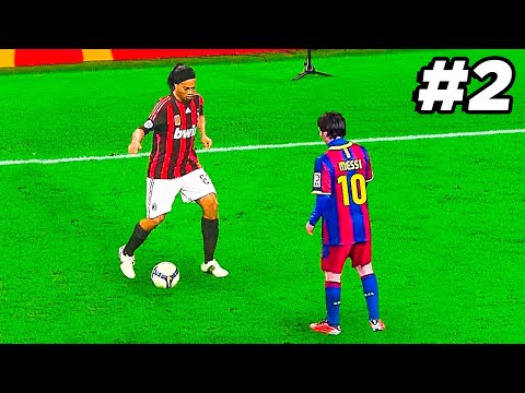 10 Ronaldinho Skills That SHOCKED the world mixed