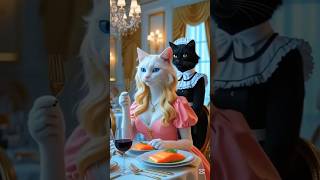 Rich Cat Try To Kill Her Maid's Kittens#catai#catstory #kitten #animation #catcartoon #cat #short