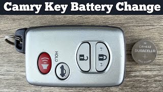 2010 - 2011 TOYOTA CAMRY Remote Key Fob Battery Replacement - How To DIY Change Replace Batteries